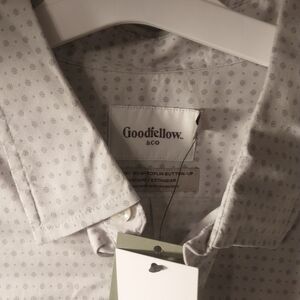 Goodfellow & Co Men's Gray Button-Up Shirt